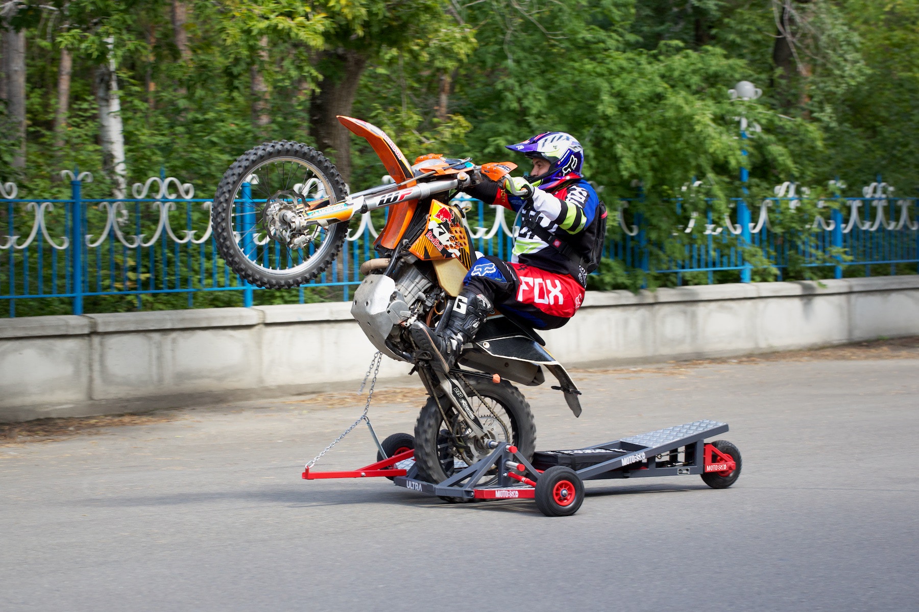 Art of Wheelies on a Dirt Bike