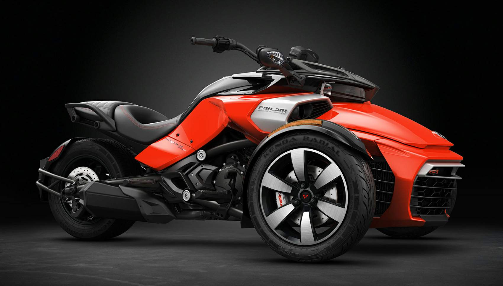 2-Seater Spyder Motorcycle