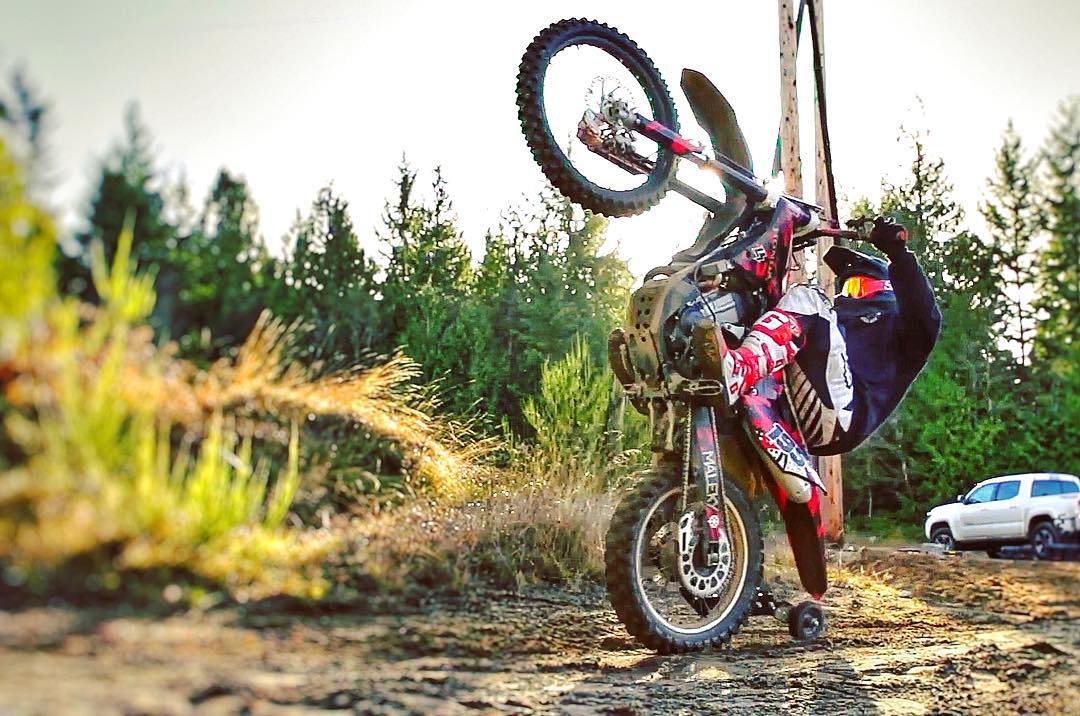 Art of Wheelies on a Dirt Bike