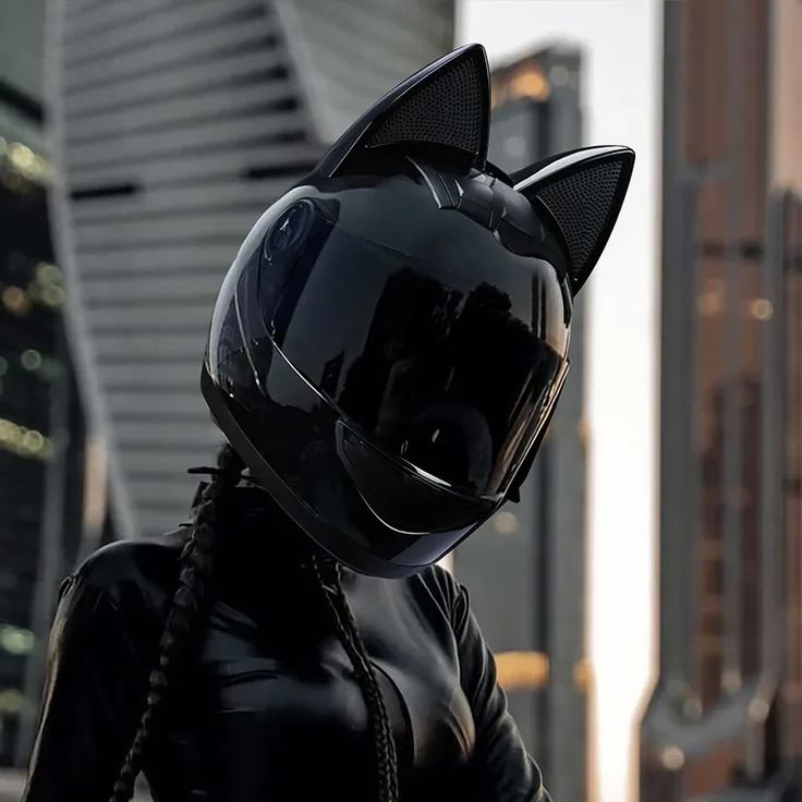 helmet with cat ear